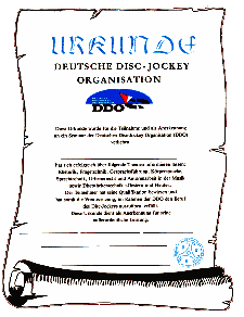 DDO-Urkunde